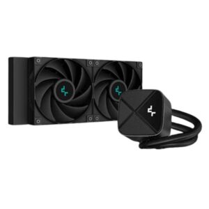 ENFRIAMIENTO LIQUIDO DEEPCOOL LS520S ZERO DARK 240MM R-LS520-BKNNMM-G-1 NEGRO
