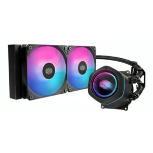 ENFRIAMIENTO LIQUIDO COOLER MASTER MASTERLIQUID CORE NEX 240 ARGB 240MM LGA1851/AM5 MLX-D24M-A18PA-R1 NEGRO