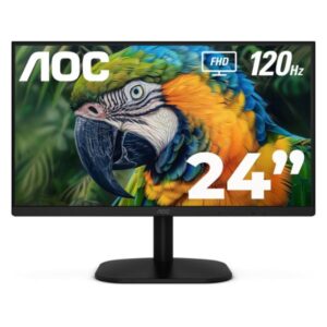 MONITOR AOC 24B35H3 24" PLANA FULL HD 1920 X 1080 120HZ IPS LED ADAPTIVE SYNC HDMI / VGA / 3.5MM NEGRO