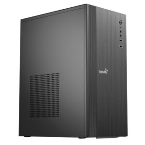 CASE NOVA MZ-585B SIN VENTILACIÓN INCLUIDA CON FUENTE DE PODER 600W E010-170 NEGRO