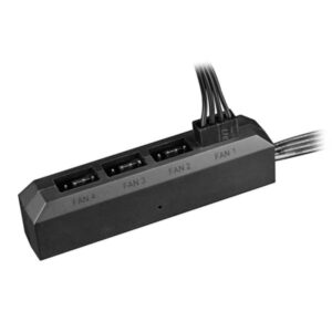 HUB PARA VENTILADORES DEEPCOOL FH-04 4 PIN PWM 1 ENTRADA 4 SALIDA DP-F04PWM-HUB