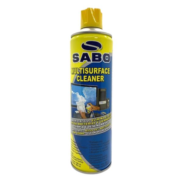 AEROSOL LIMPIADOR EXTERIOR SABO MULTISURFACE CLEANER 590ML EXTERNO ANTIESTATICO 53-0100